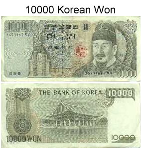 currency converter usd to korean won
