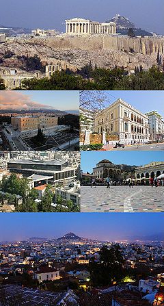 Photo of the city of Athens