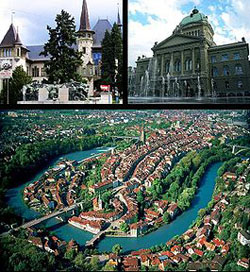 Photo of the city of Berne