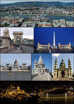 Photo of the city of Budapest