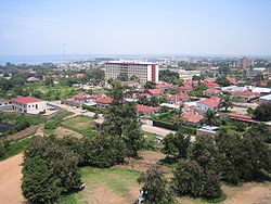 Photo of the city of Bujumbura