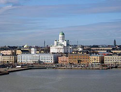 Photo of the city of Helsinki