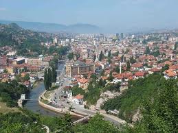 Photo of the city of Sarajevo