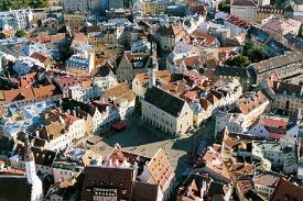 Photo of the city of Tallinn