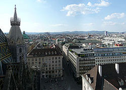 Photo of the city of Vienna